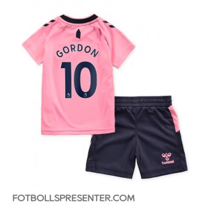Everton Anthony Gordon #10 Bortatröja Barn 2022-23 Kortärmad (+ korta byxor)